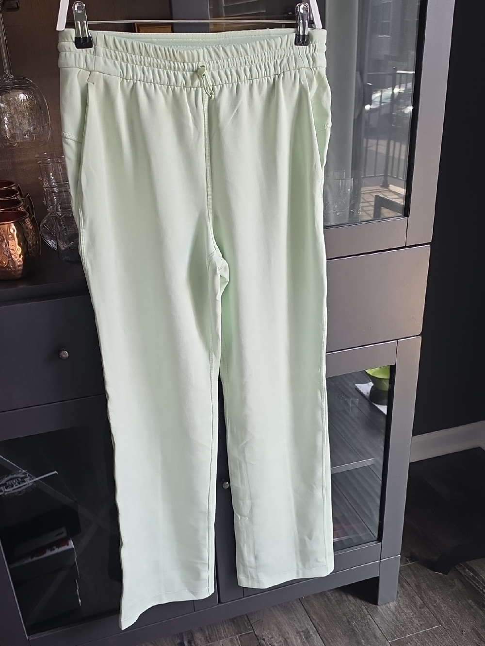 lululemon athletica Light Mint Green Track Pants